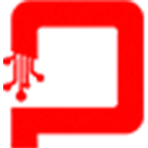A red puzzle piece in the shape of an alphabet letter.